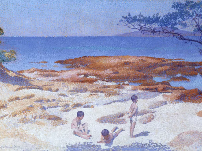 jeuf, Mathieu: Kinder am Strand