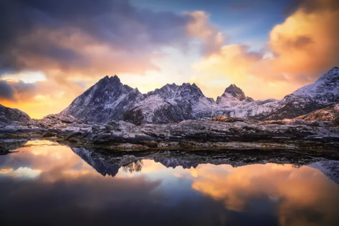 Joanaduenas: Splendit sunrise in the fjord 7R6934