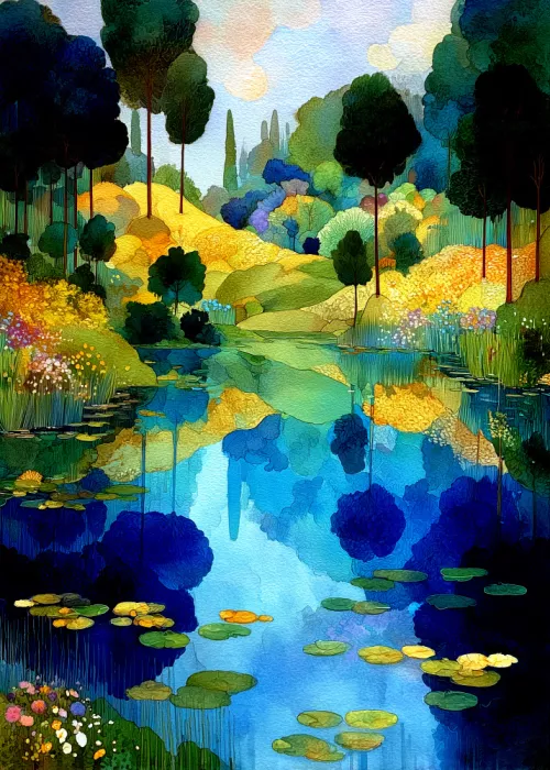 Jaszke, Justyna: Flora de Klimt 11