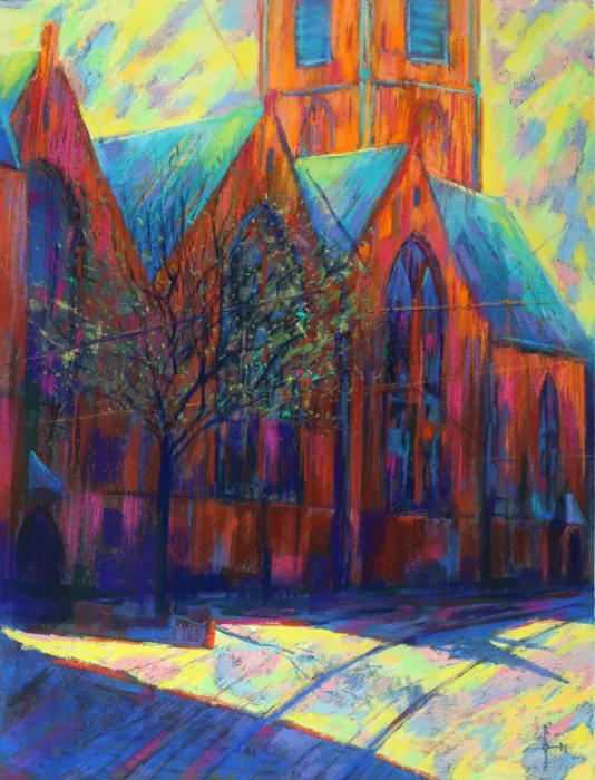 Akkers, Corné: St. James Church  (Grote of St. Jacobskerk) in The Hague - 10-03-15