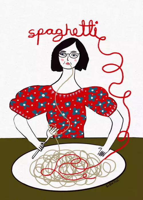 Bursic, Sharyn: More spaghetti