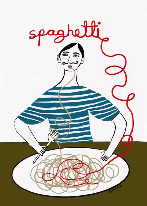 Bursic, Sharyn: Mor spaghetti