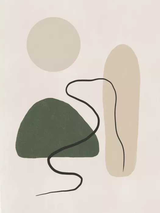 Dean, Little: Geometric Minimalist Composition