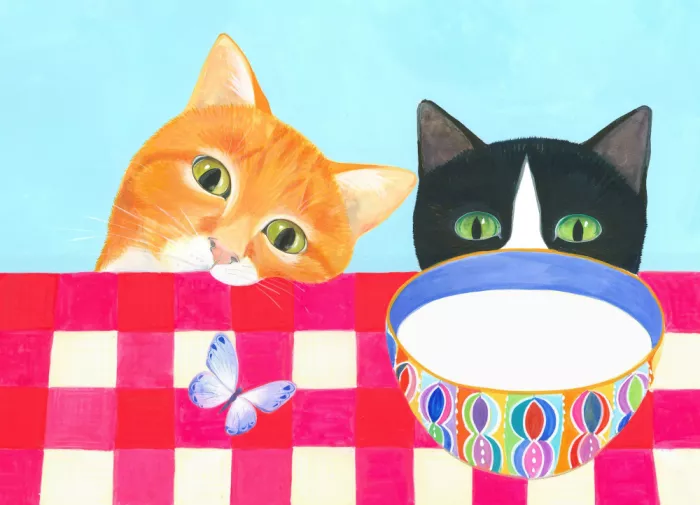 Brent, Isabelle: Gatti a colazione