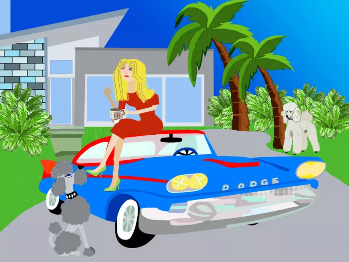 Rakos, Lynnda: Coches y café
