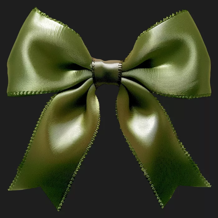Barsrsind, Marika: Classic Olive Green Festive Bow