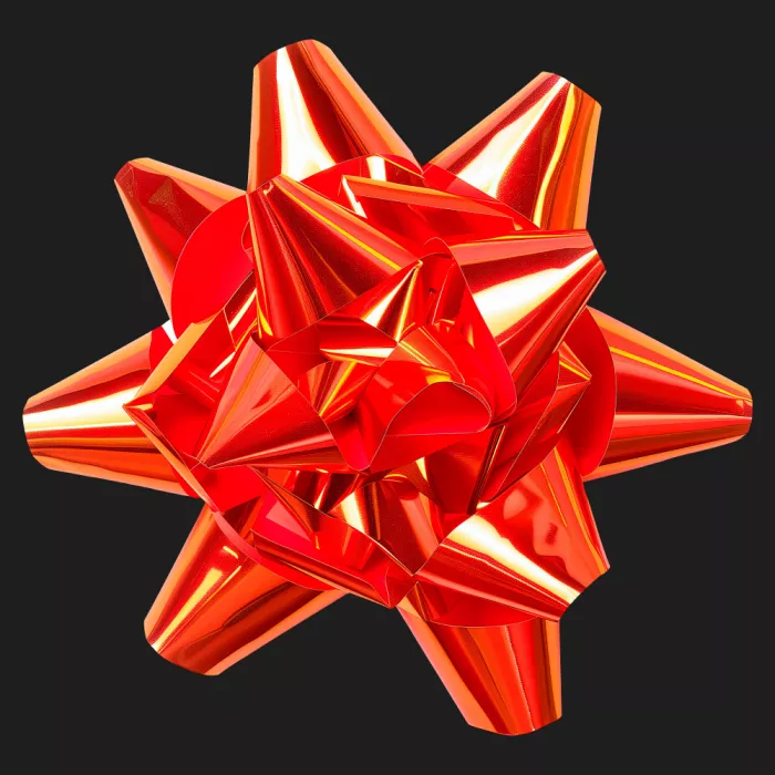 Barsrsind, Marika: Round Decorative Gift Bow