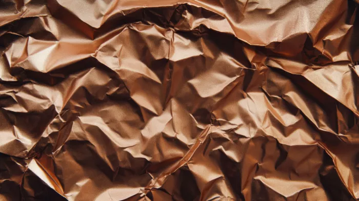 Barsrsind, Marika: Bronze Foil Paper Texture