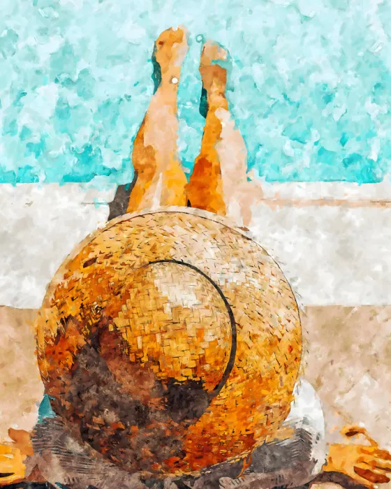 Gokhale, Uma: Den ganzen Tag am Pool