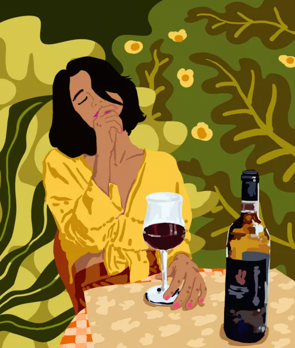 Gokhale, Uma: Wine is the answer. What was the question?