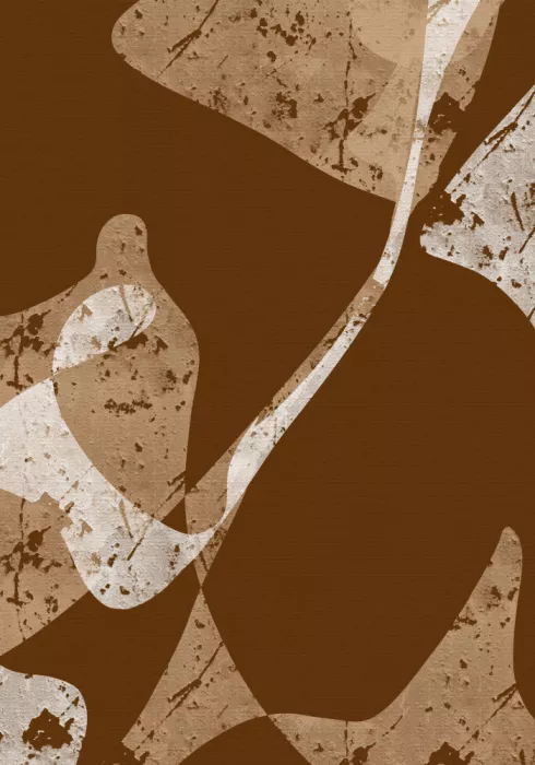 Saputra, Yuli: Brown Abstract Minimalist