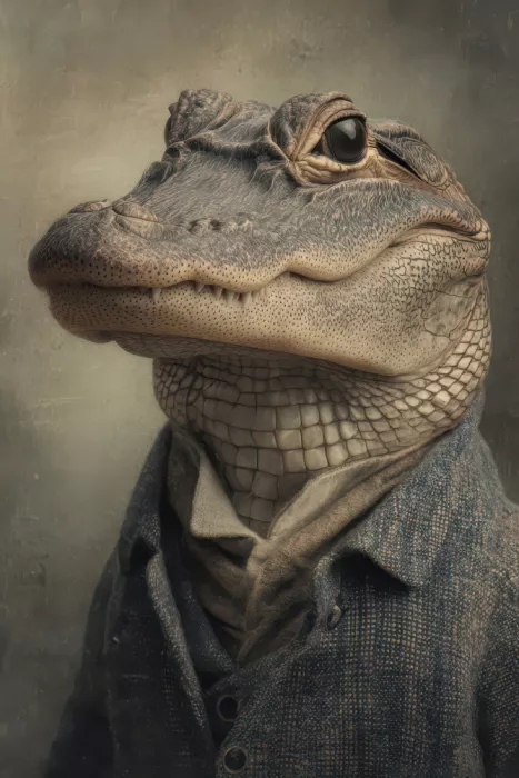 Kulik, Rafal: Alligator im Anzug 1