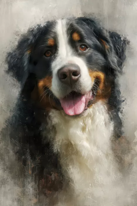 Kulik, Rafal: Portrait de Chien de Montagne des Bernois 4