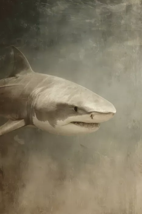 Kulik, Rafal: Requin – un portrait dramatique en teintes sépia 2