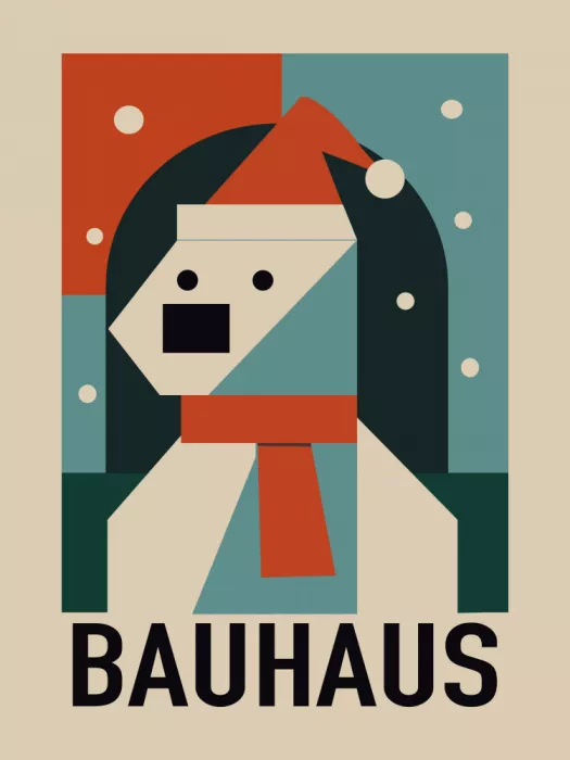 Dean, Little: Geometric Bauhaus Polar Bear