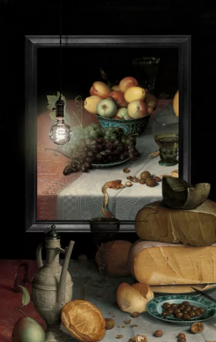 den, van Marja: Still Life With Cheeses