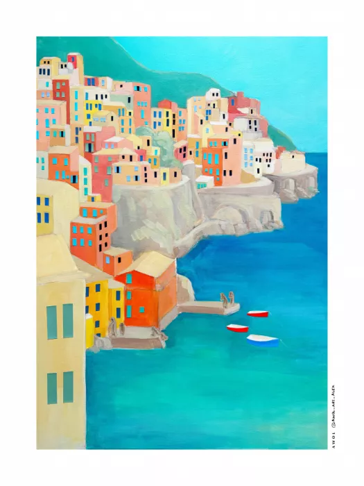 Alex, Art Awol: Verano italiano: Amalfi y Liguria
