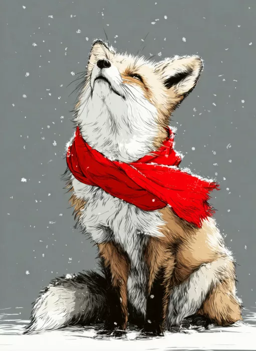 Jaszke, Justyna: Winter Animal Fox 2