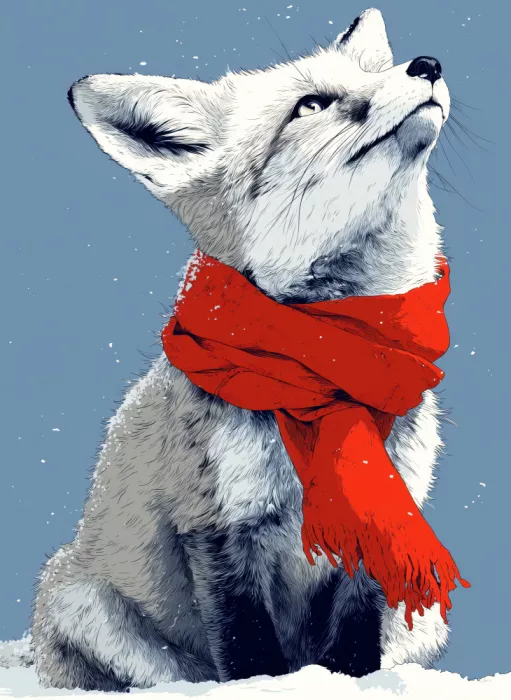 Jaszke, Justyna: Winter Animal Fox 3