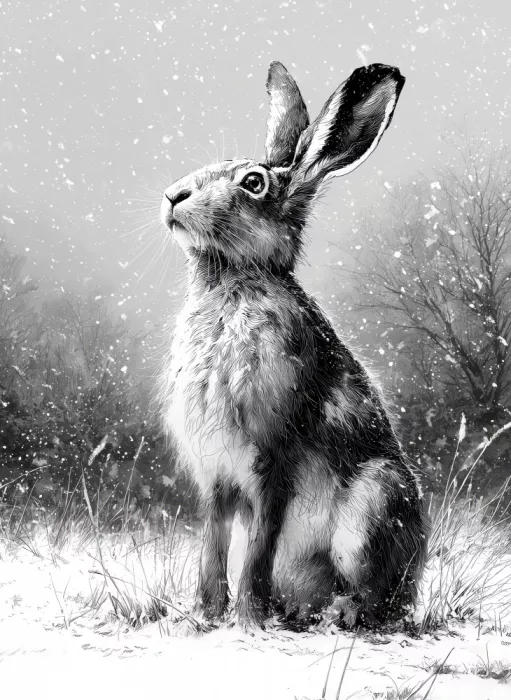 Jaszke, Justyna: Animal Invernal Liebre 2