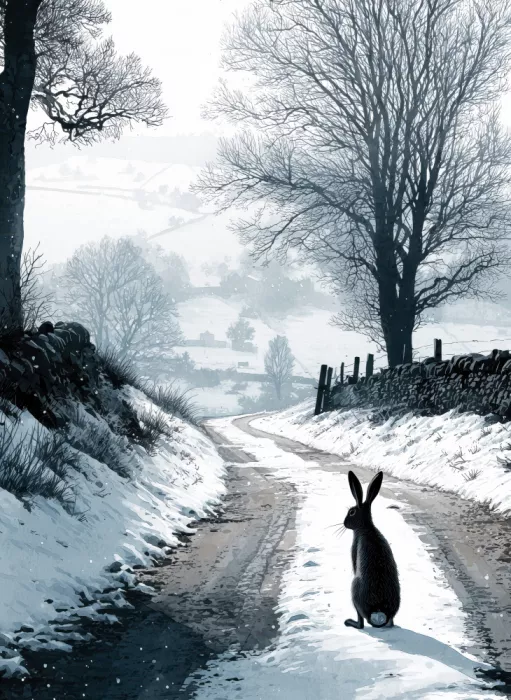 Jaszke, Justyna: Winter Animal Hare 3