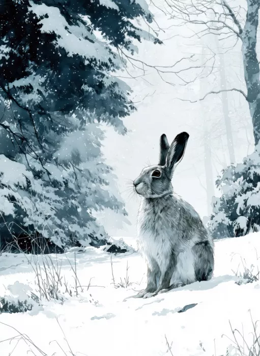 Jaszke, Justyna: Animal Invernal Liebre 4