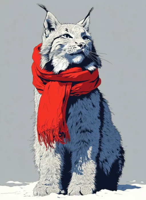 Jaszke, Justyna: Winter Animal Lynx 1