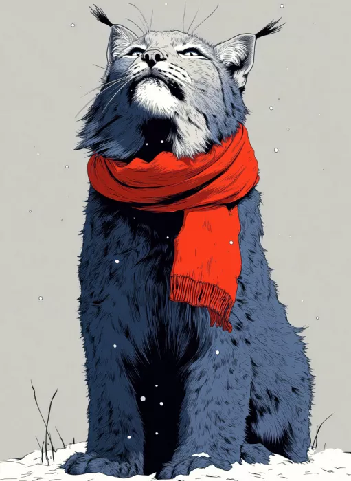 Jaszke, Justyna: Winter Animal Lynx 3