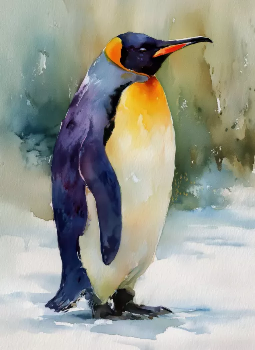 Jaszke, Justyna: Winter Animal Pinguin 1