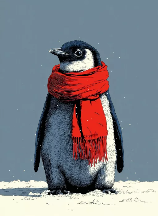 Jaszke, Justyna: Winter Animal Pinguin 4
