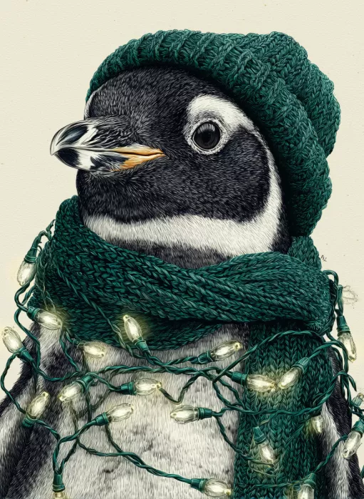 Jaszke, Justyna: Winter Animal Pinguin 6