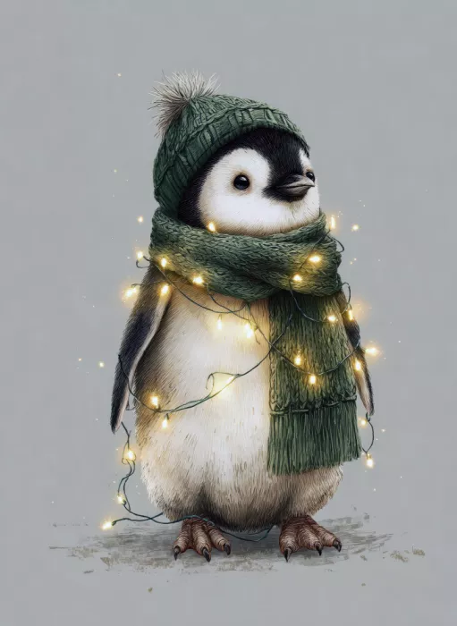Jaszke, Justyna: Winter Animal Pinguin 7
