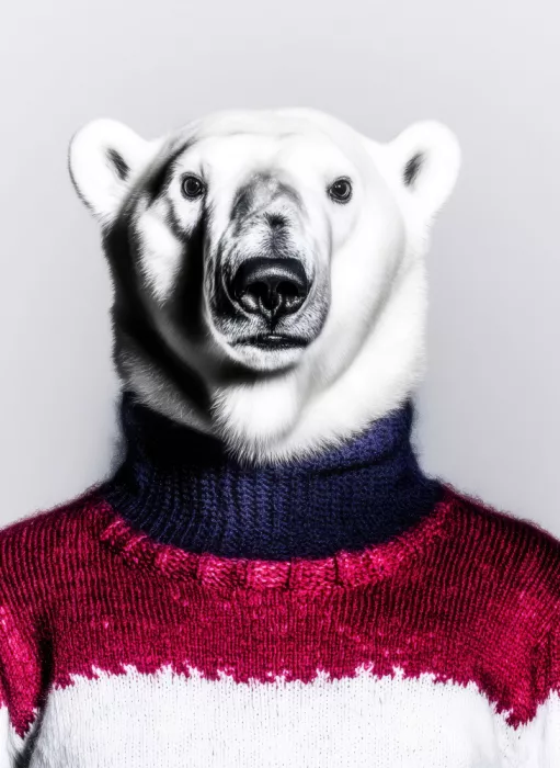 Jaszke, Justyna: Animal invernal Oso polar 2