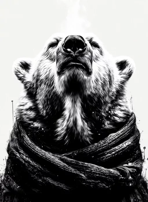 Jaszke, Justyna: Animal invernal Oso polar 3