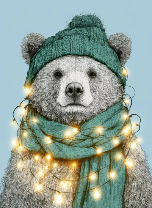 Jaszke, Justyna: Winter Animal Polar Bear 4