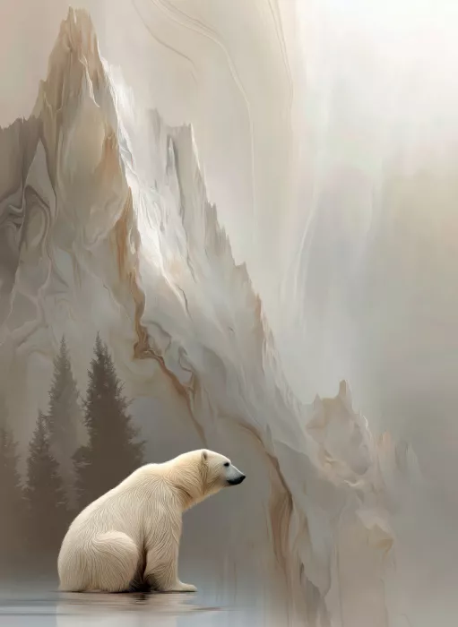 Jaszke, Justyna: Winter Animal Polar Bear 15