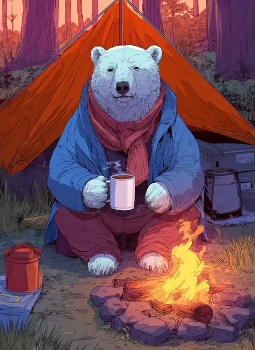 Jaszke, Justyna: Winter Animal Polar Bear 18