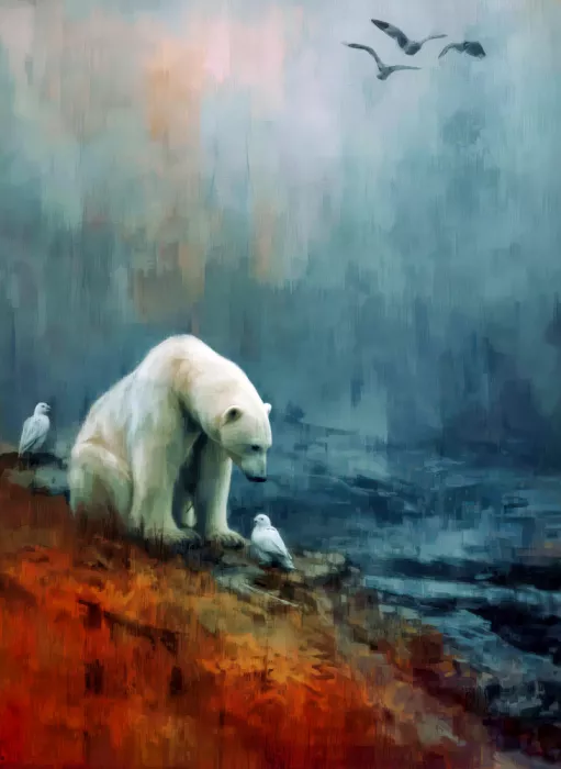Jaszke, Justyna: Winter Animal Polar Bear 19