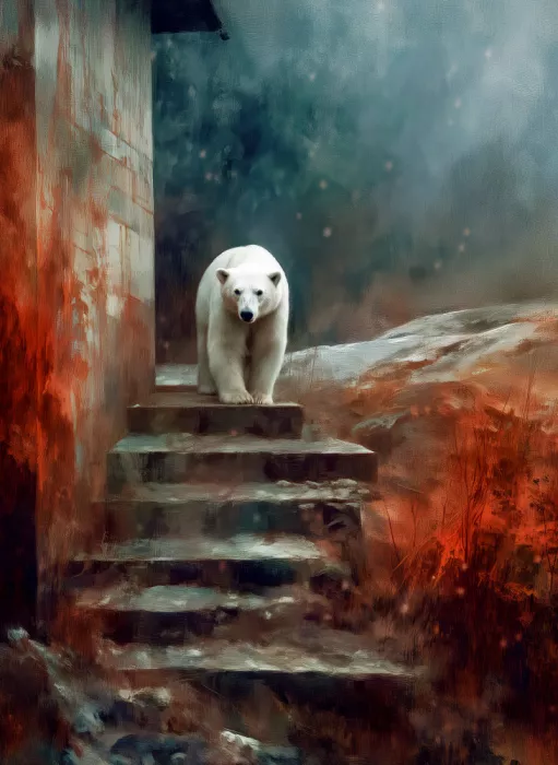 Jaszke, Justyna: Winter Animal Polar Bear 20