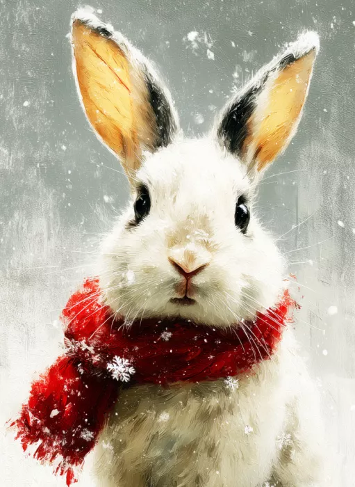 Jaszke, Justyna: Winter Animal Rabbit 4