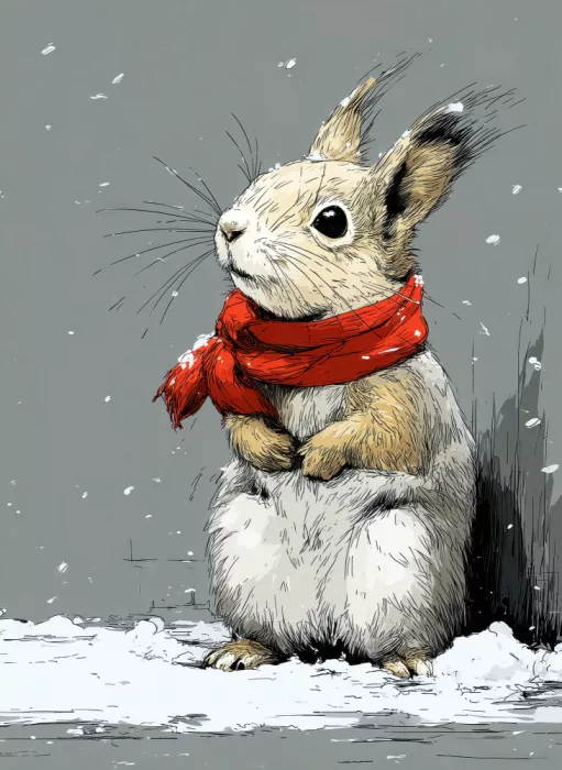Jaszke, Justyna: Animal Invernal Ardilla 4