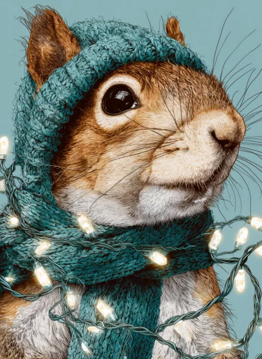 Jaszke, Justyna: Winter Animal Squirrel 8