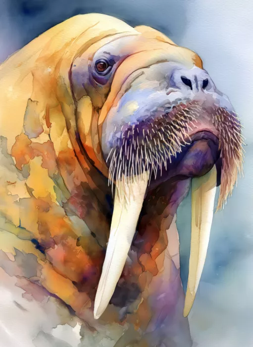 Jaszke, Justyna: Winter Animal Walrus 1