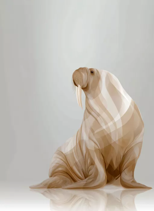 Jaszke, Justyna: Winter Animal Walrus 6