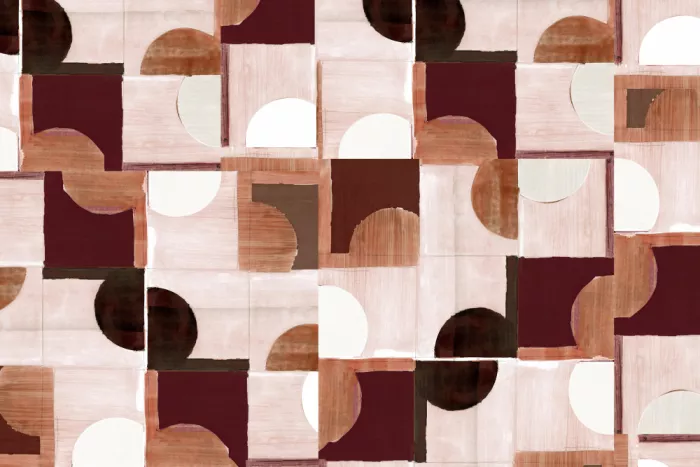 cartissi: Armonía Modular Impresión Geométrica Abstracta