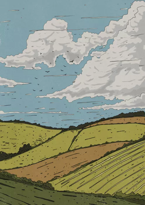 Nicholas: Hermoso Paisaje Rural