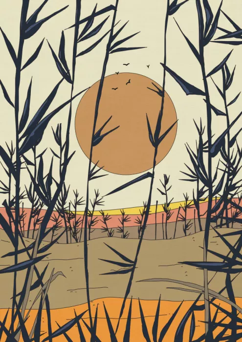 Nicholas: Puesta de sol japonesa