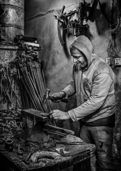 Alsofey, Bashar: Blacksmith - Handwork