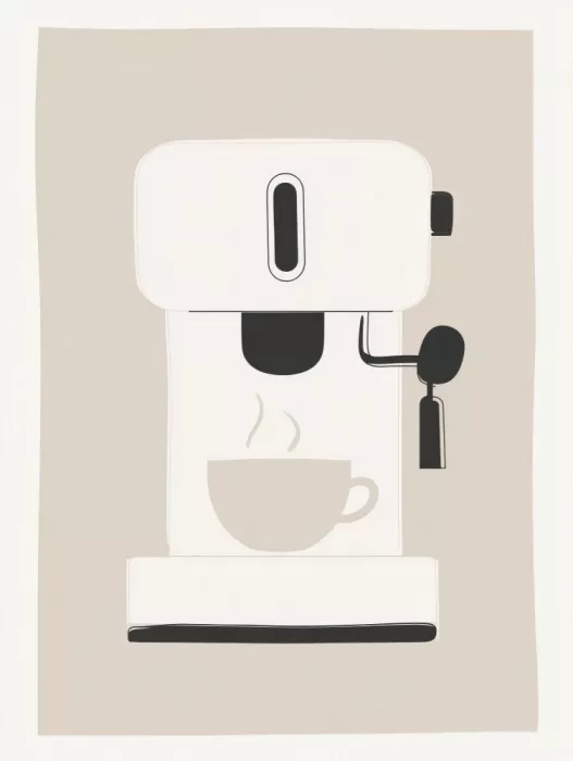 Imaginative: Coffee machine