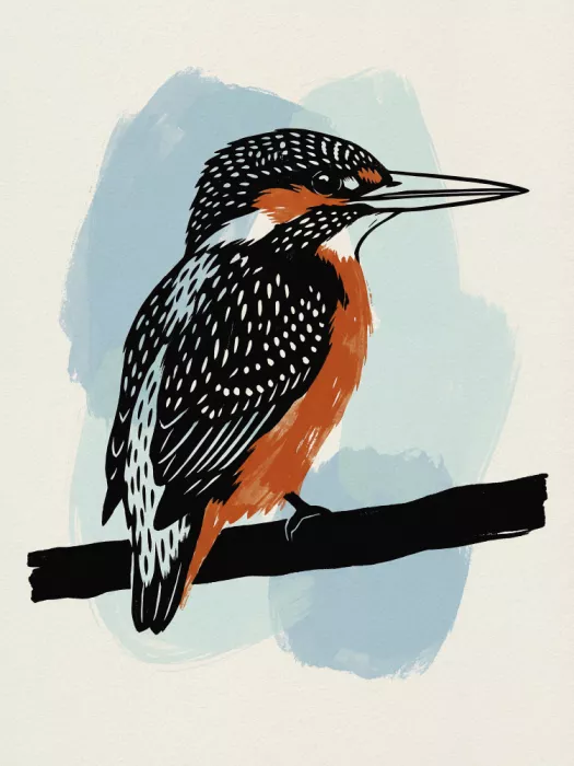 Magnusson, Andreas: Bird On a Branch